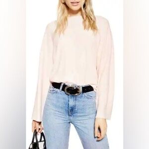 TOPSHOP Super Soft Cropped Sweater | Size 8